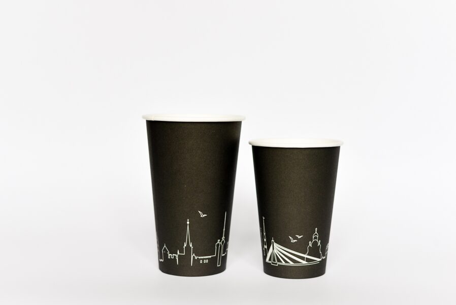 PLA single wall paper cups